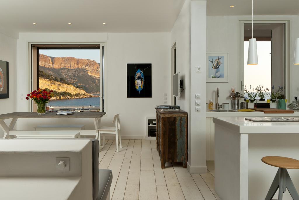 Les Barques, Vue Splendide Sur Le Port De Cassis Apartment Phòng bức ảnh