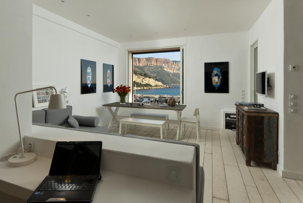Les Barques, Vue Splendide Sur Le Port De Cassis Apartment Phòng bức ảnh
